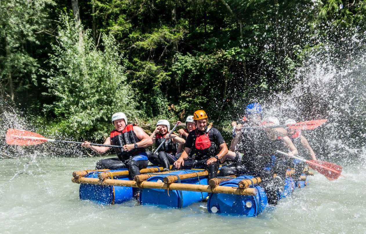 Outdoor Center Baumgarten_Floßbau bayern